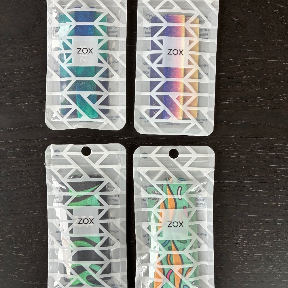 ZOX Bands set of 4 NEW IN BAGS